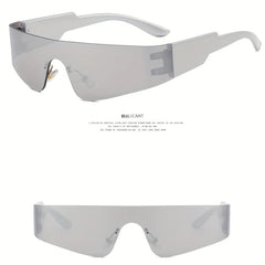 Y2K Rimless Gradient Sunglasses UV400