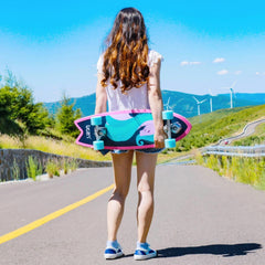 Beginner 4-Wheel Challenge Skateboard - Great Xmas Gift