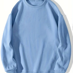 Long Sleeve Crew Neck Sweatshirt for Women