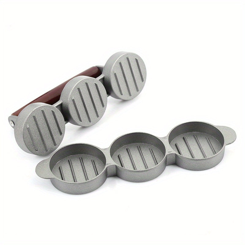 Burger Press Maker Hamburger Meat Maker Patty Mold Handle Non stick Press