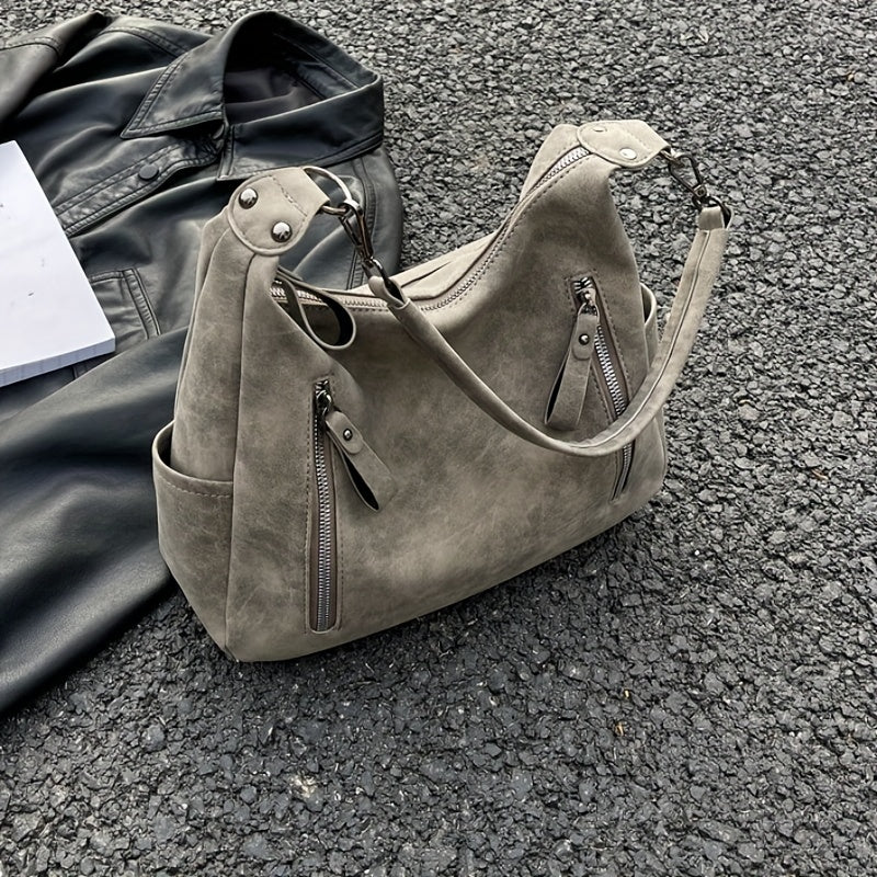 Vintage Hobo Bag Retro PU Leather Shoulder