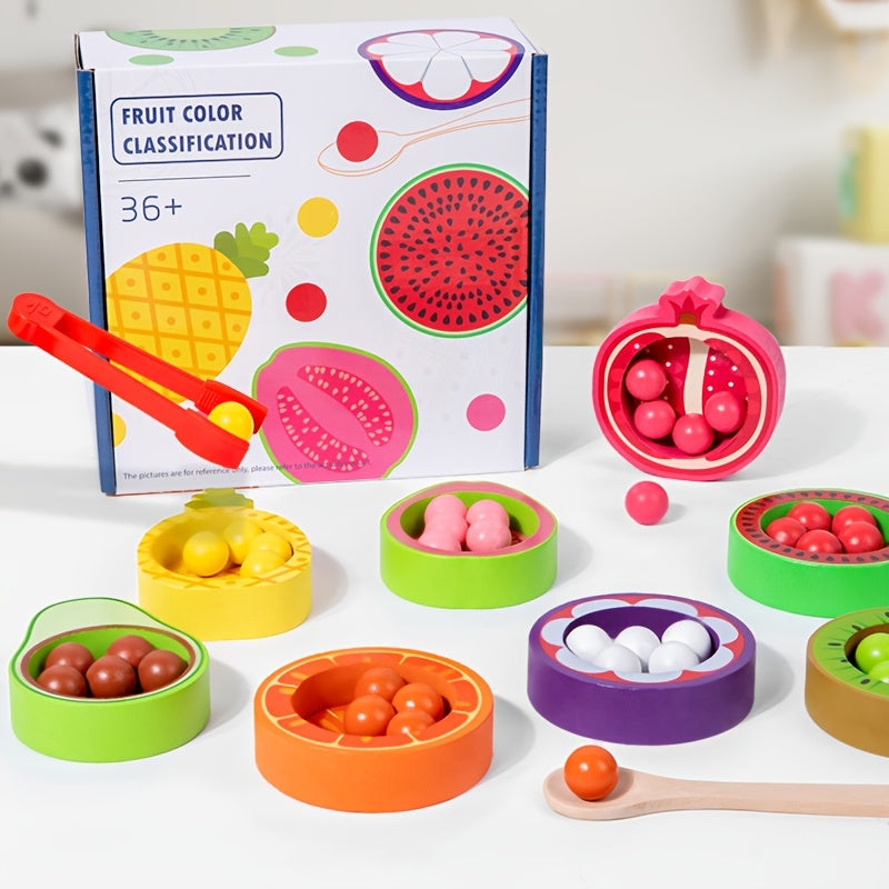 Fruit Themed Educational Toy Enhances Skills Perfect Math Learning Aid & Gift