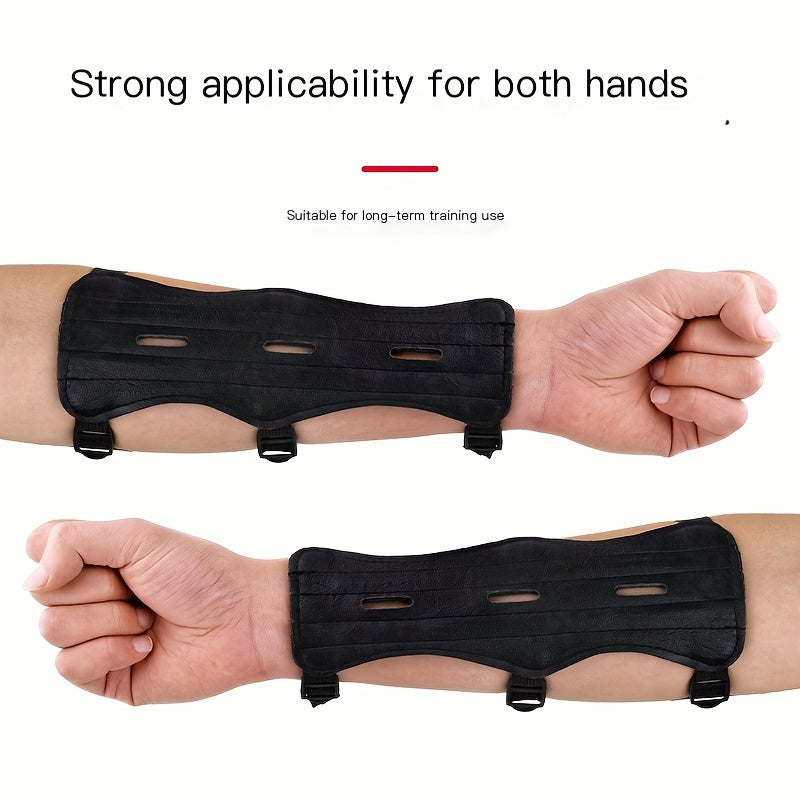 Archery Arm Guard L20 Leather Forearm Protector Camo
