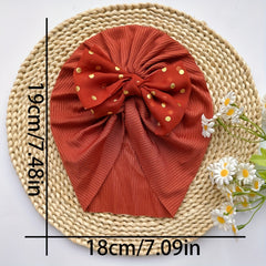 Baby Thin Headband Soft Bow Hat for Infants and Newborns