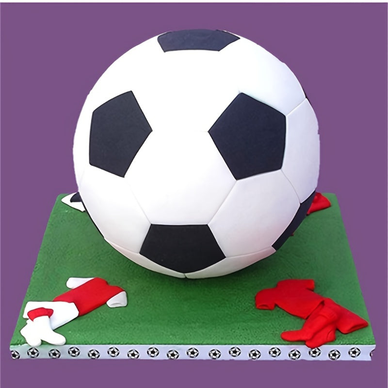 4pcs Cake Mold Plastic Cookie Mold Hexagon Football Shape Cake Mold