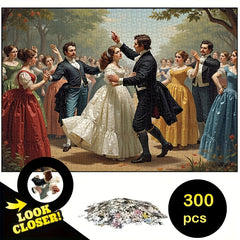 Vintage Dance Party Jigsaw Puzzle 500 pcs