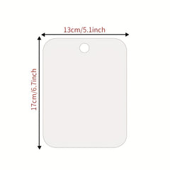 Shaving Mirror with Suction Cups for Shower Makeup Lightweight Washroom Travel