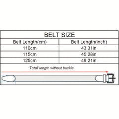 Men's Cowhide Automatic Buckle Business Leather Belt