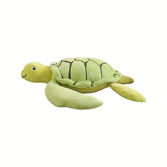 Green Turtle Plush Toy for Nature Playtime Nursery Decor