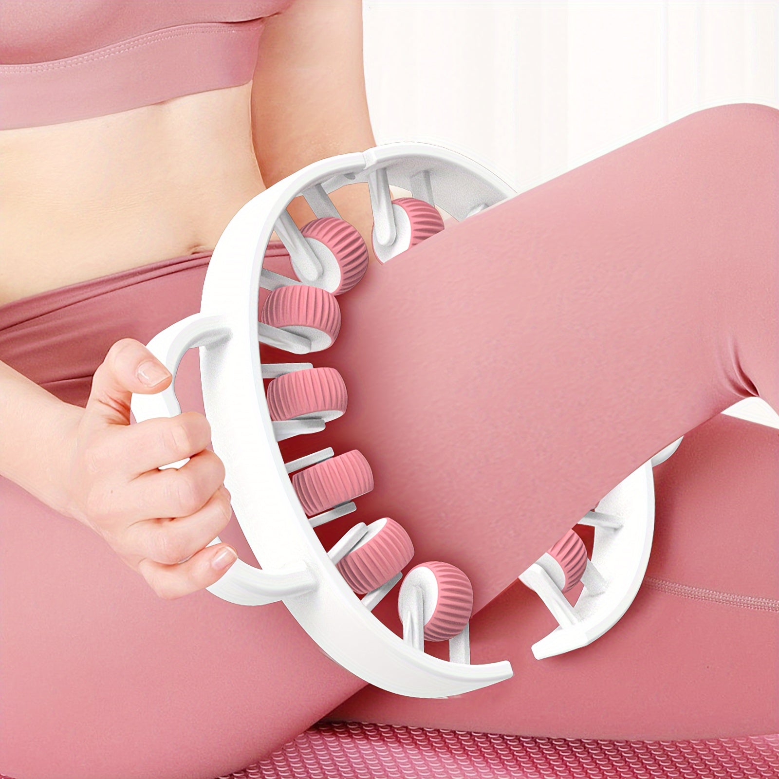 Plastic Cellulite Massager for Whole Body - Manual Fat Removal Roller