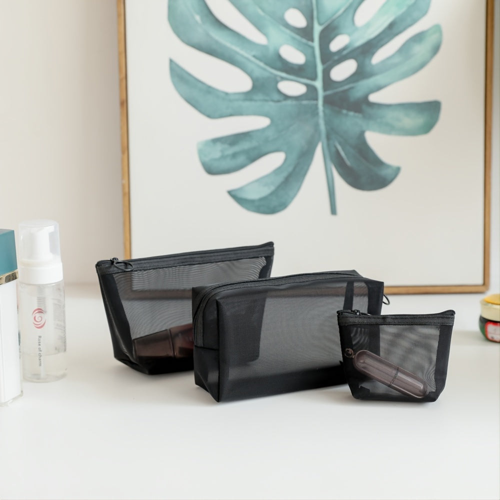 Transparent Travel Makeup Bag Small Size Organizer