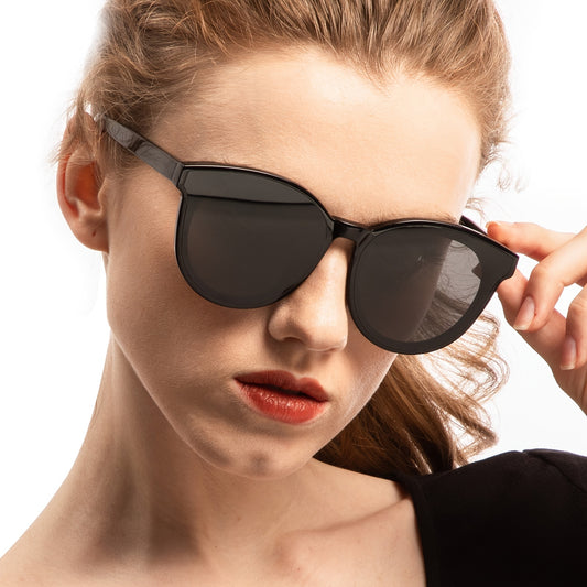 Round Sunglasses Anti Light Nylon Lens Glasses UV400