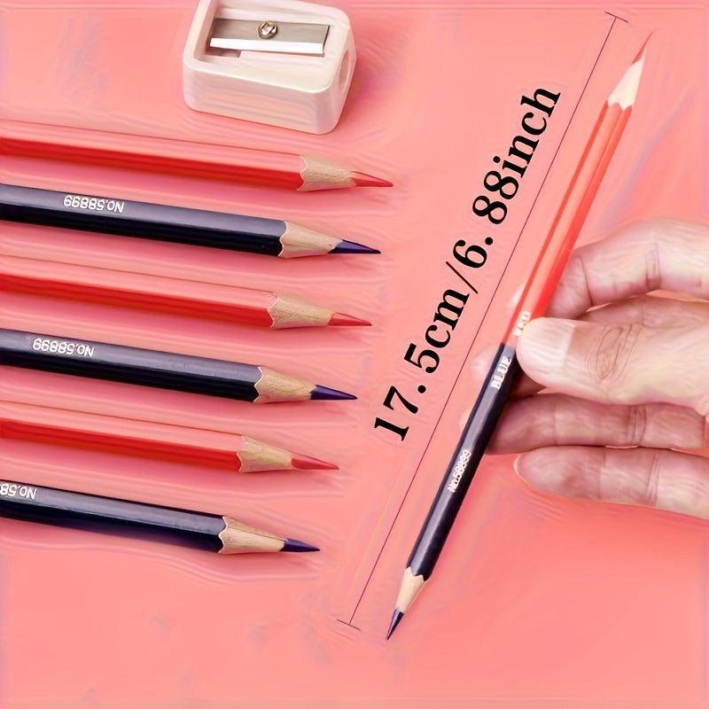 12 Pack Hex Lead Pencils - Pre Sharpened Tips - Medical Engineering Drawing