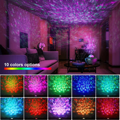 Star Projector Galaxy Night Light Remote Control Music Speaker