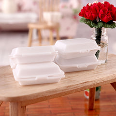 Fast Food Container Doll House Doll Accessory Storage Case