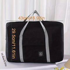 Large Capacity Foldable Duffle Tote Bag