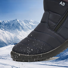 Women's Waterproof Insulated Snow Boots Winter Shoes