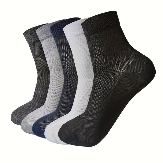 Men's Mesh Breathable Socks Quarter Socks