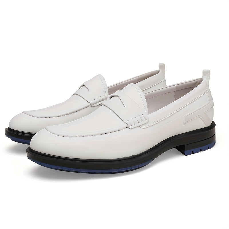 Men's Slip On Formal Shoes Wear resistant Non Slip Smart Casual Shoes