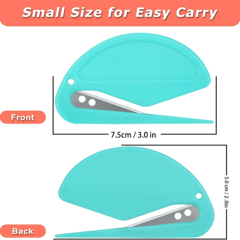 6 Pcs Letter Opener Envelope Slitter Set Sharp And Efficient Open Envelopes