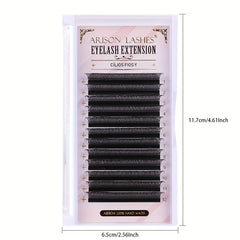 YY Shape Eyelash Extension Double Tip Lashes Natural Easy Grafting Volume Lash