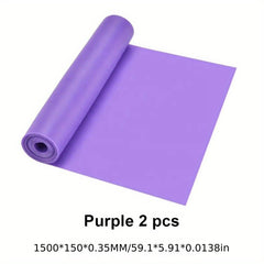 TPE Resistance Bands for Strength Training Yoga Pilates