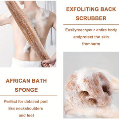 African Net Long Bath Sponge