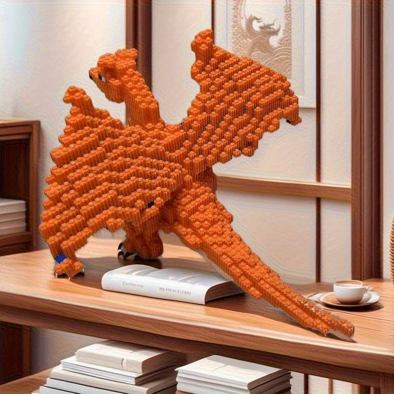 Dragon Micro Particle Puzzle Building Blocks Model Kit DIY Block Set
