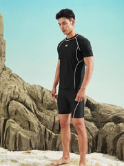 Men's Compression Workout Quick Dry Sports Gym Short Suit