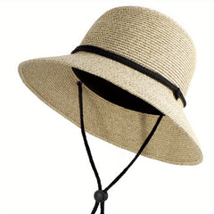 Perforated Straw Hat Summer Sun Hat Men Women