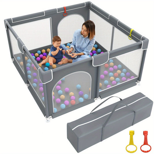 Large Secure Play Yard for Babies & Toddlers