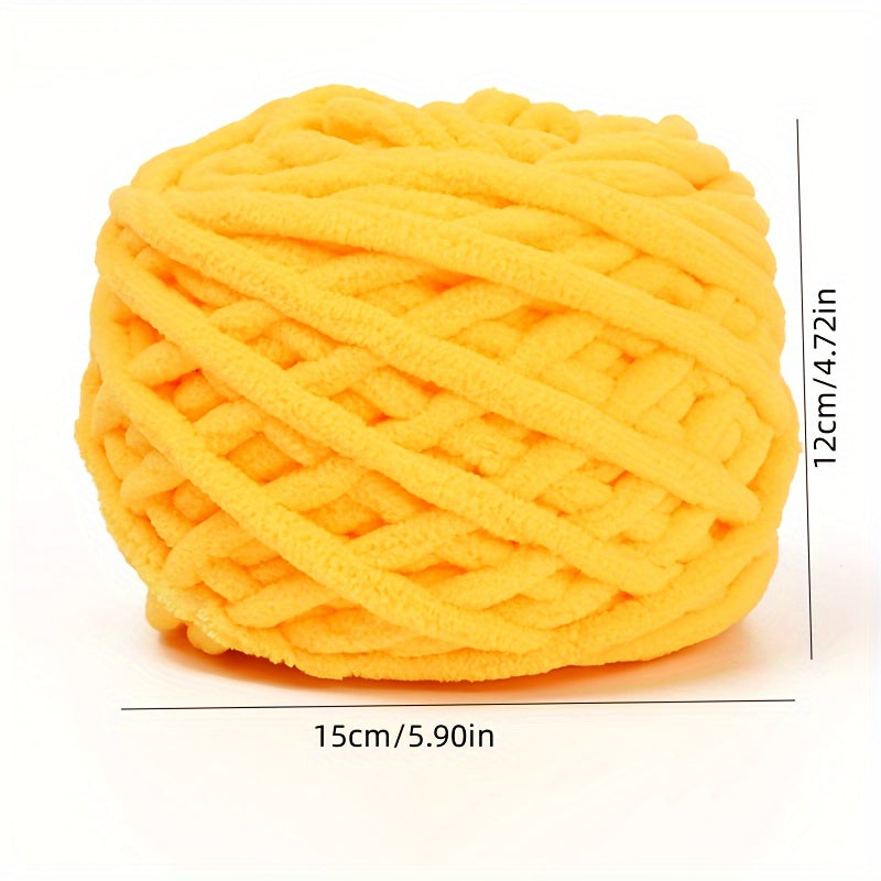 Thick Woolen Scarf Ice Strip Thread 30m Long DIY Boyfriend Gift Polyester