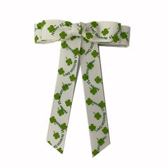 Lucky Clover Bow Tie Green Four Leaf Clover Collar Bow Tie