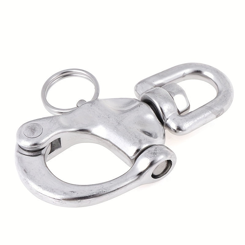 Stainless Steel Spring Shackle Quick Hanging Shackle Hook Buckle