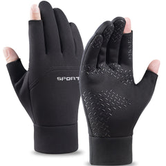Anti Slip Fishing Gloves with Touch Screen - Warm and Comfortable Hands
