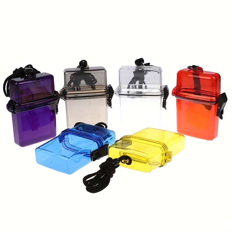 Outdoor Waterproof Storage Box for Keys Money Plastic Case