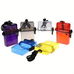 Outdoor Waterproof Storage Box for Keys Money Plastic Case