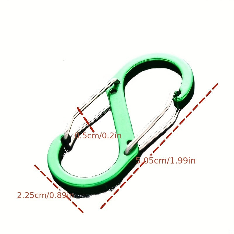 S Carabiner Aluminum Buckle for Camping Hiking