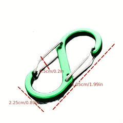 S Carabiner Aluminum Buckle for Camping Hiking