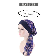 Elastic Headband Braid Hat Head Scarf Tied Head Scarves Slip On Beanies