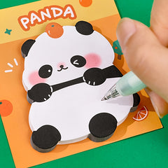 4pcs Panda Sticky Notes 120 Sheets Memo Paper School Office