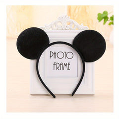 Girls Mouse Ears Headband Dot Bow Headband Head Accessories