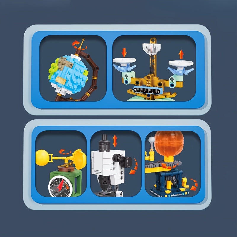 1000 Mini Science Blocks Simulation Scientific Instruments