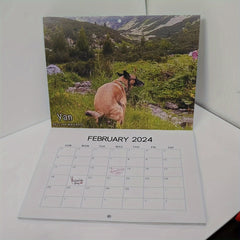 2023 Dog Calendar for Dog Lovers - 12 Month Wall Calendar
