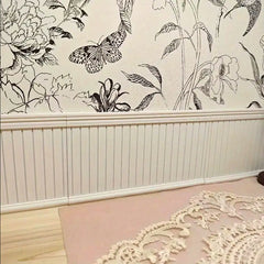 Doll House Mini Furniture Set with Wall Sticker
