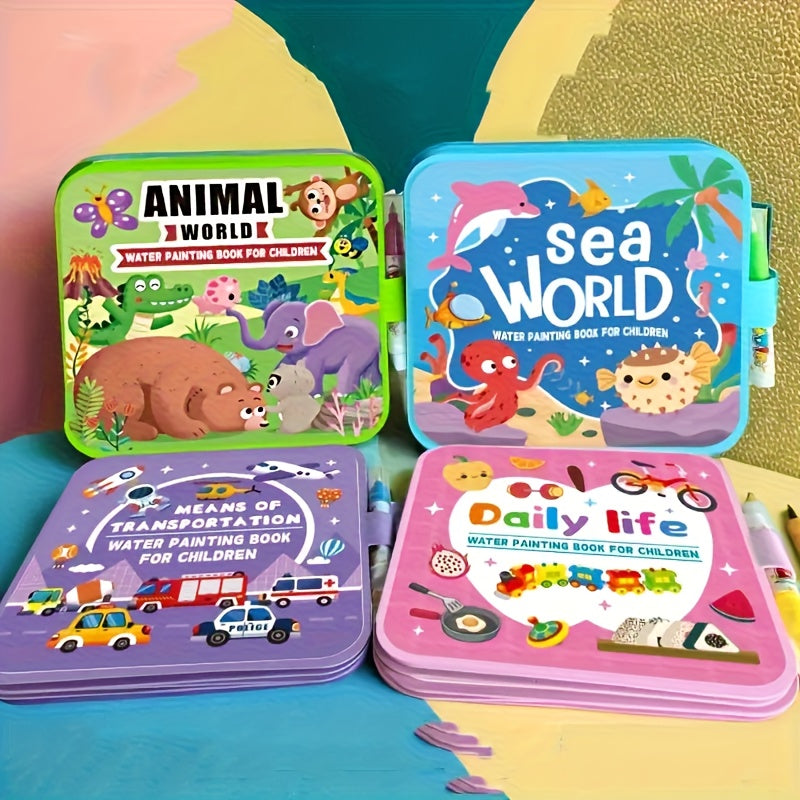 Magic Water Drawing Book for Kids Creative Doodle Paint Toy