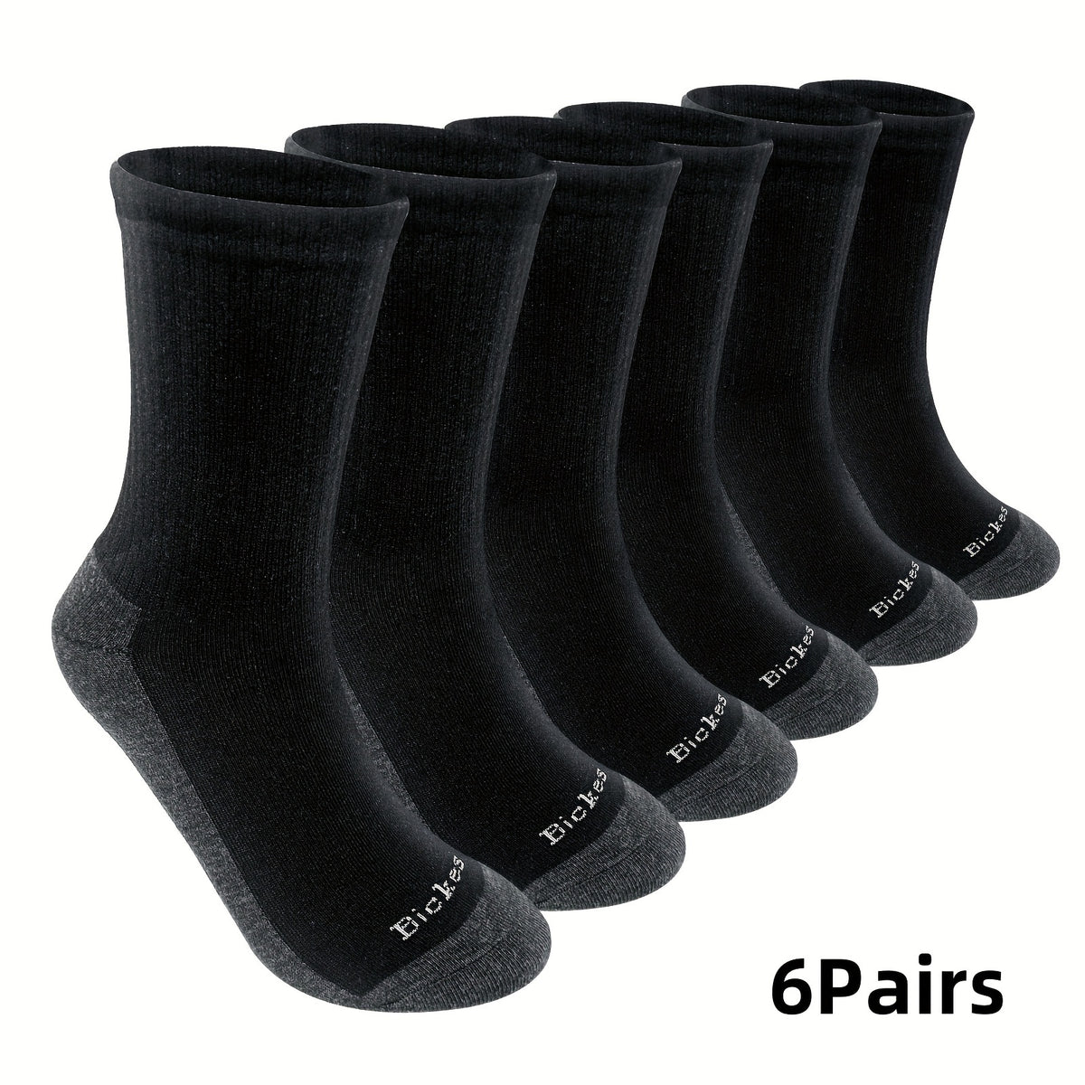 Men's Mid Crew Sport Socks - Sweat Absorbing Comfy Breathable Socks