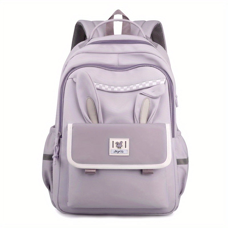 Kids Rabbit Ears Backpack Lightweight Casual Travel School Bag