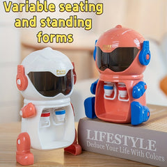 Interactive Robot Water Dispenser Toy for Kids Ages 3 Vibrant Colors