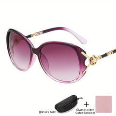 Men's Metal Cat Eye Sunglasses UV Protection Shade Sunglasses